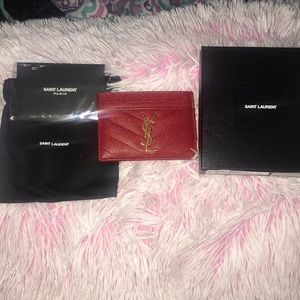 YSL card holder